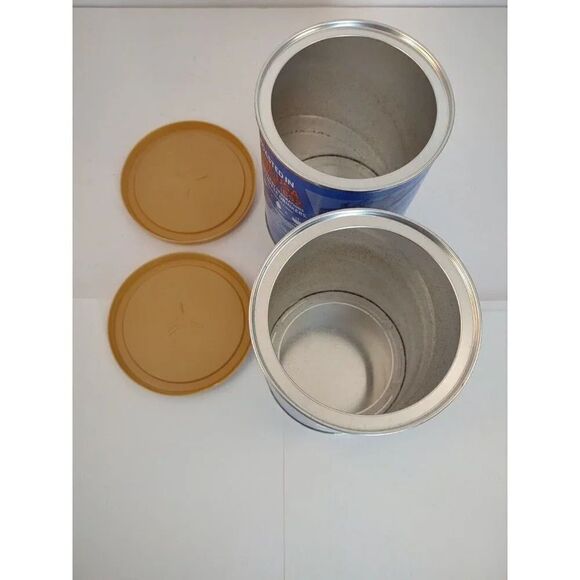 Coffee Canisters, for Arts & Crafts, paperboard with Metal Base & Plas… - Picture 9 of 10